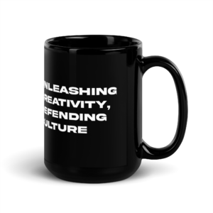 Unleashing Creativity, Defending Culture Mug
