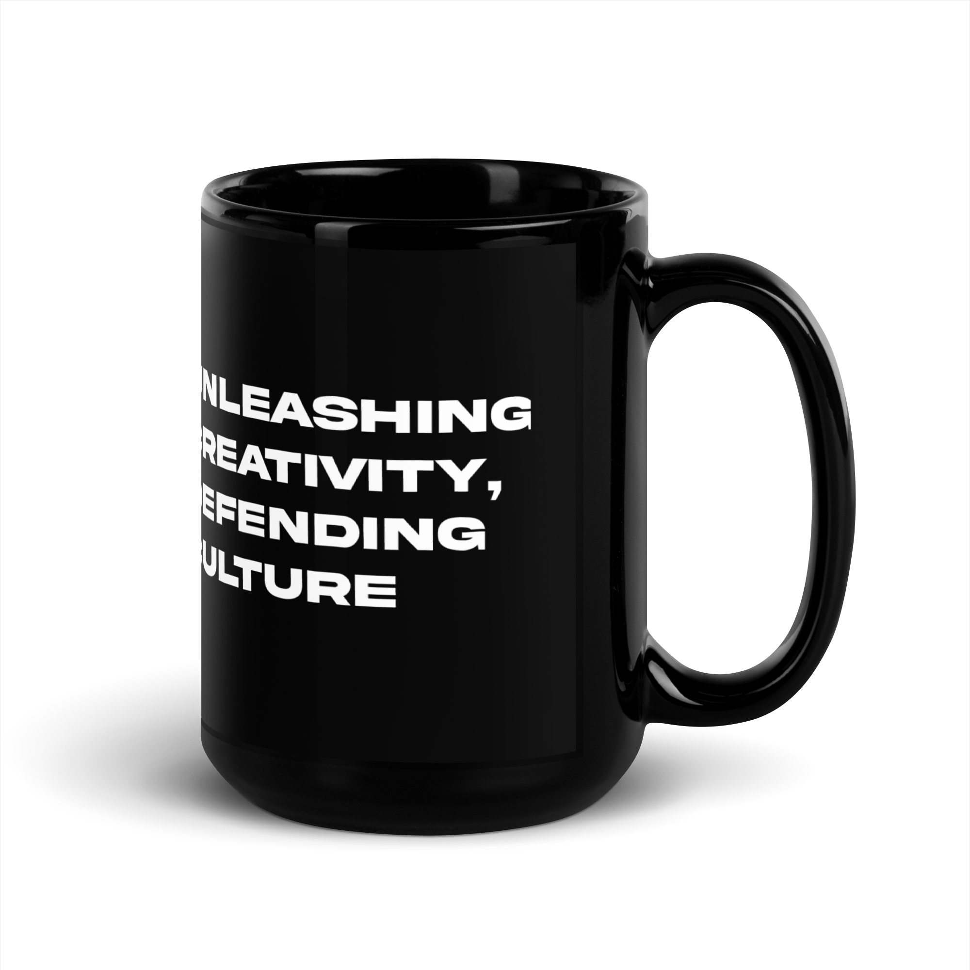 Unleashing Creativity, Defending Culture Mug
